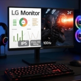 SEGUNDA TELA PRA MELHOR A PRODUTIVIDADE Monitor LG 24″ IPS Full HD 100Hz DE 629 …