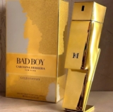CHEIROSÃO PREMIUM Perfume Carolina Herrera Bad Boy Gold Fantasy EDT Masculino 10…