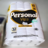 ACESSÓRIO INDISPENSÁVEL DO TRONO Personal Papel Higiênico Vip Folha Tripla 32 Ro…