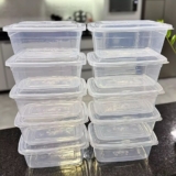 1KG É MUITA COISA Kit de 10 potes vasilhas 1000ML POR 25 https://s.shopee.com.br…