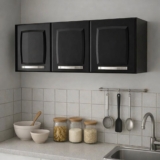 PRA TU GUARDA OS PRATO DIREITO Armário Para Cozinha 3 Portas Rose Itatiaia DE 37…