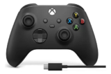 Controle joystick sem fio Microsoft Xbox Carbon Black pretoSaindo a R$ 326  Use…