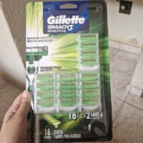 HORA DE DAR UMA APARADA NESSA MATA ATLÂNTICA Carga para Gillette Mach3 Sensitive…