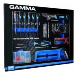 ITEM ESSENCIAL PRA TER EM CASAJogo Kit Maleta Ferramentas 299 Peças Gamma DE 142…