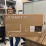TVZINHA CXB PRA TU Smart TV LG 43″ Full HD POR 1.253 CUPOM: JAEPROMOCAO ou VAIQU…