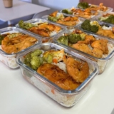 PACKZIN DE MARMITA DE VIDRO Conjunto 4 Pote Vidro Hermético Marmita Tampa Plásti…