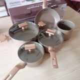 SUA COZINHA MERECE Mimo Style Conjunto 5 Panelas Sartin Cook Estrutura em Alumín…