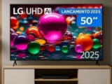 PRA VER O TIME FAZER UM REGAÇO Smart TV LG UHD AI 4K 50″ UA75 2025 POR 1.875 PIX…