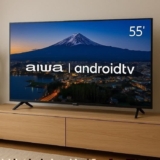 55 POL MENOS DE 2K Smart TV AIWA 55” Android 4K POR 1.842 pix ou 1.899 em 12x ht…