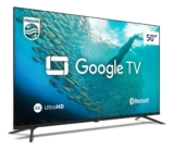 PHILIPS, Smart TV, 50” 4K UHD, 50PUG7019/78, Google TV, Comando de Voz, HDRSai…