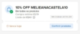 CUPOM ML COM A ANA CASTELA  10% OFF, Limite de R$40 OFF CUPOM: MELIEANACASTELA1…