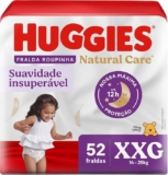 Huggies Fralda Premium Roupinha Natural Care XXG 52 UnEstoque na Amazon Por apen…