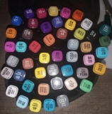 PRA COLORIR O BOBBIE GOOOOOODSConjunto Canetas Marcador Canetinha Ponta Dupla 48…