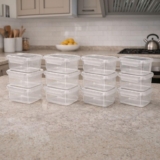 AGORA TU DEIXA TUAS MARMITA ORGANIZADA? Kit 10 Potes 750ml Herméticos Travas Mar…