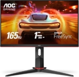 Monitor Gamer AOC Hero 24″ 165Hz 1ms Ajuste de Altura 24G2S/BKEstoque na Amazon …