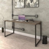TA NO PRECINHOOOO!  Mesa para Escritório Office Estilo Industrial 1,50m Kuadra, …