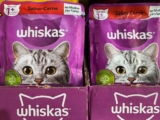 OS GATITOS AMAM Pack Ração Úmida Whiskas Sachê Carne ao Molho para Gatos Adultos…