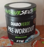 GELAAADO, PRÉ-TREINO DE HALLS PRETO? FTW Pré-Treino Diabo Verde em Pó 150g. Blac…