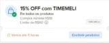 NOVO CUPOM MERCADO LIVRE 15% OFF a partir de R$19, limitado a R$60 de desconto …