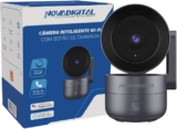 Câmera Inteligente Wifi NovaDigital 360 4MP Hd Smart Com Botão De Chamada CS1Cal…