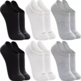 Kit 6 Pares Meias Soquete Invisível Lupo Algodão UnissexEstoque no Mercado Livre…