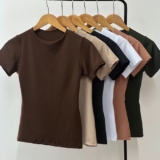 PRO SEU DIA FICAR MAIS CONFORTÁVEL Blusa academia dia a dia básica suplex mangui…