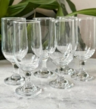 PRA BRINDAR E BEBEMORAR Jogo de Taças de Vidro  6 Peças 300ml Nadir Floripa POR …