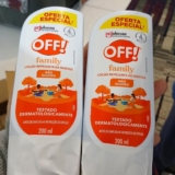 NÃO DÊ MOLE PARA A INSETAIADAOFF! Family Repelente de Mosquitos e Insetos 200ml …