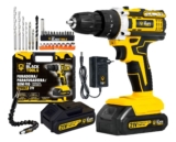 Parafusadeira Furadeira De Impacto The Black Tools Profissional TB-21PX 2 Bateri…