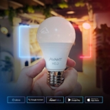 COMBÃO DE INTELIGENCIA Kit 5 Lampadas Led Smart Inteligente Wi-fi 2.4 GHz 10w RG…