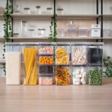 ORGANIZA SEUS MANTIMENTOS Kit Potes Herméticos Porta Mantimento 12 Unidades – Du…