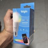 EU QUANDO SOU A MAIS INTELIGENTE DE CASALâmpada Inteligente Smart Color 10W Elgi…