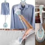 PRECISA NEM TIRAR DO CABIDE Passadeira de Roupa a Vapor Vertical Elgin 110V POR …