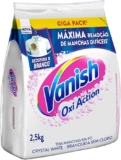 Vanish Tira Manchas Em Pó Crystal White Oxi Action 2 5Kg Para Roupas Brancas De:…