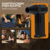 ÚTIL DEMAIS Ventilador Soprador Turbo 130000 RPM DE 124,9 | POR 35,94 https://me…