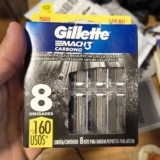 AS CABECINHA Refils para Barbear Gillette Mach3 Carbono 8 Unidades DE 65 | POR 3…