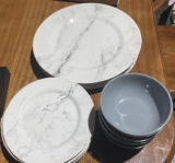 KITZIN LINDOAparelho de Jantar 12 pçs Mármore DE 193 | POR 172,96 EM 5X https://…