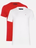 Kit Camisetas Tommy Hilfiger Essential Vermelha/branca De: R$419,99 Por apenas: …