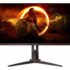 Monitor Gamer MSI G32CQ4 E2, 31.5″, 170Hz, WQHD, 1ms, DisplayPort e HDMI, Adapti…