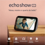 É A COM TELINHAAAA Echo Show 5 (Geração mais recente) DE 699 | POR 439 EM 12X CU…