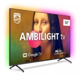 Smart Tv Philips 50 Ambilight 4k Led Google Tv 50pug7908/78 PretoEstoque no Merc…