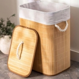 CHEIDE… CHEI DE ROUPA SUJA NO CHÃO Cesto Roupa Bambu Retangular 60l POR 49,45 …