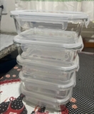 OS POTIN DE VRIDO CUM TAMPA Kit Conjunto 6 Potes Vidro Hermético 370ml DE 78,87 …