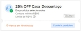 NOVO CUPOM MERCADO LIVRE  25% OFF em Compras a partir de R$99, limitado a R$ 40…