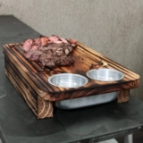 PROS PROFISSIONAIS DO CHURRAS Tábua Inteligente De Carne Para Churrasco C/ Gavet…