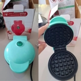 PARA AQUELE CAFÉ DE MANHÃ ESPECIAL Panela Elétrica De Waffle 110V A PARTIR DE 34…