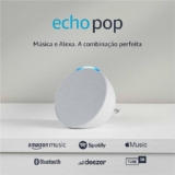 Echo Pop \| Smart speaker compacto com som envolvente e Alexa \| Cor Branca De: …