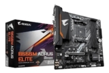 Placa Mae Gigabyte B550m Aorus Elite Rev 1.3 Amd Am4 Matx Ddr4 cor Preto De: R$1…