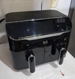 SE TEM 2 GAVETA EU TENHO 2 AIR? Fritadeira Elétrica Air Fryer 8l 2 Gavetas Multi…
