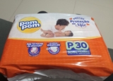 ATENÇÃO, PAPAIS E MAMÃESFralda Pom Pom Protek P 30 Unidades DE 30 | POR 21,61 Se…